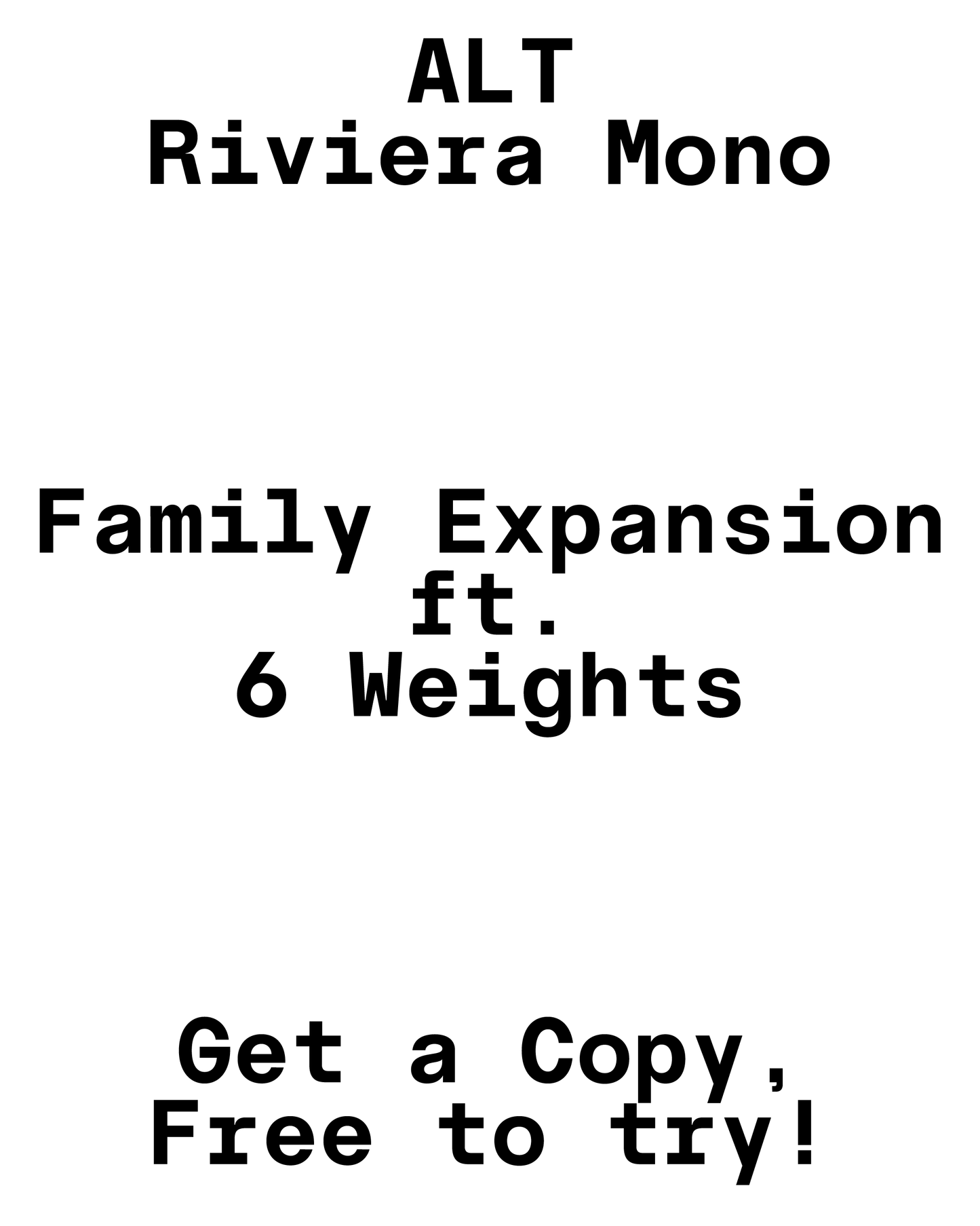 ALT Riviera Mono