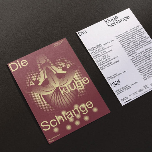«Die kluge Schlange» - Flyer
