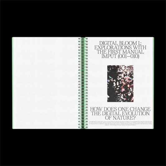 Digital Bloom: An Artistic Research through Artificial Intellicence & Generative Graphics