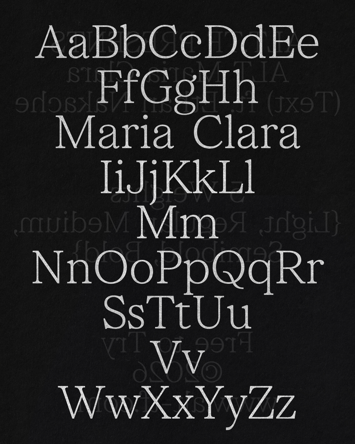 ALT Maria Clara Text